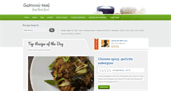 Desktop Screenshot of gastronomictravels.com